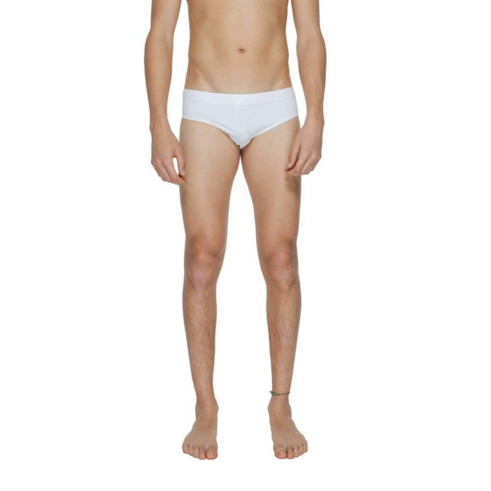 Calvin Klein Cotton Stretch Low Rise Brief Men White Swimwear